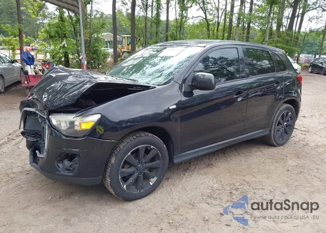 2015 Mitsubishi Outlander Sport Es из США, поврежденный, VIN 4A4AP3AW8FE029643